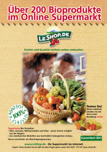 LeShop Leaflet